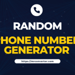random phone number generator
